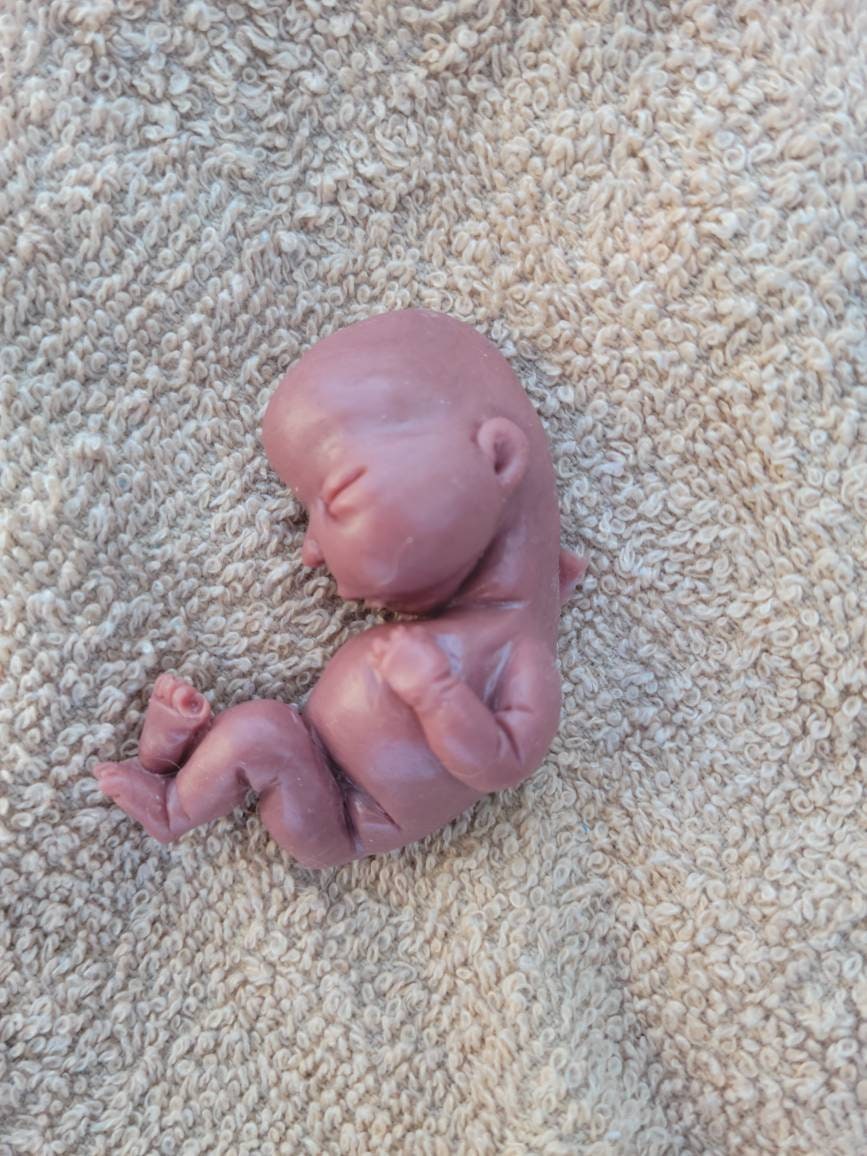 15 week memorial fetus silicone baby