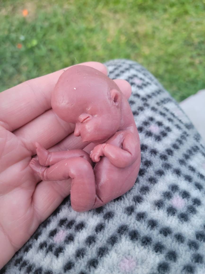 18 week gestational silicone fetus memorial baby