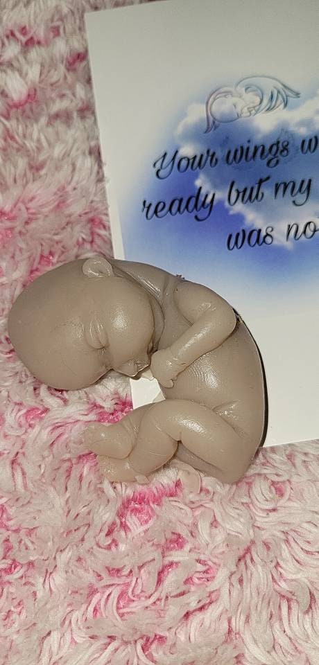 17 week gestational silicone baby fetus memorial baby