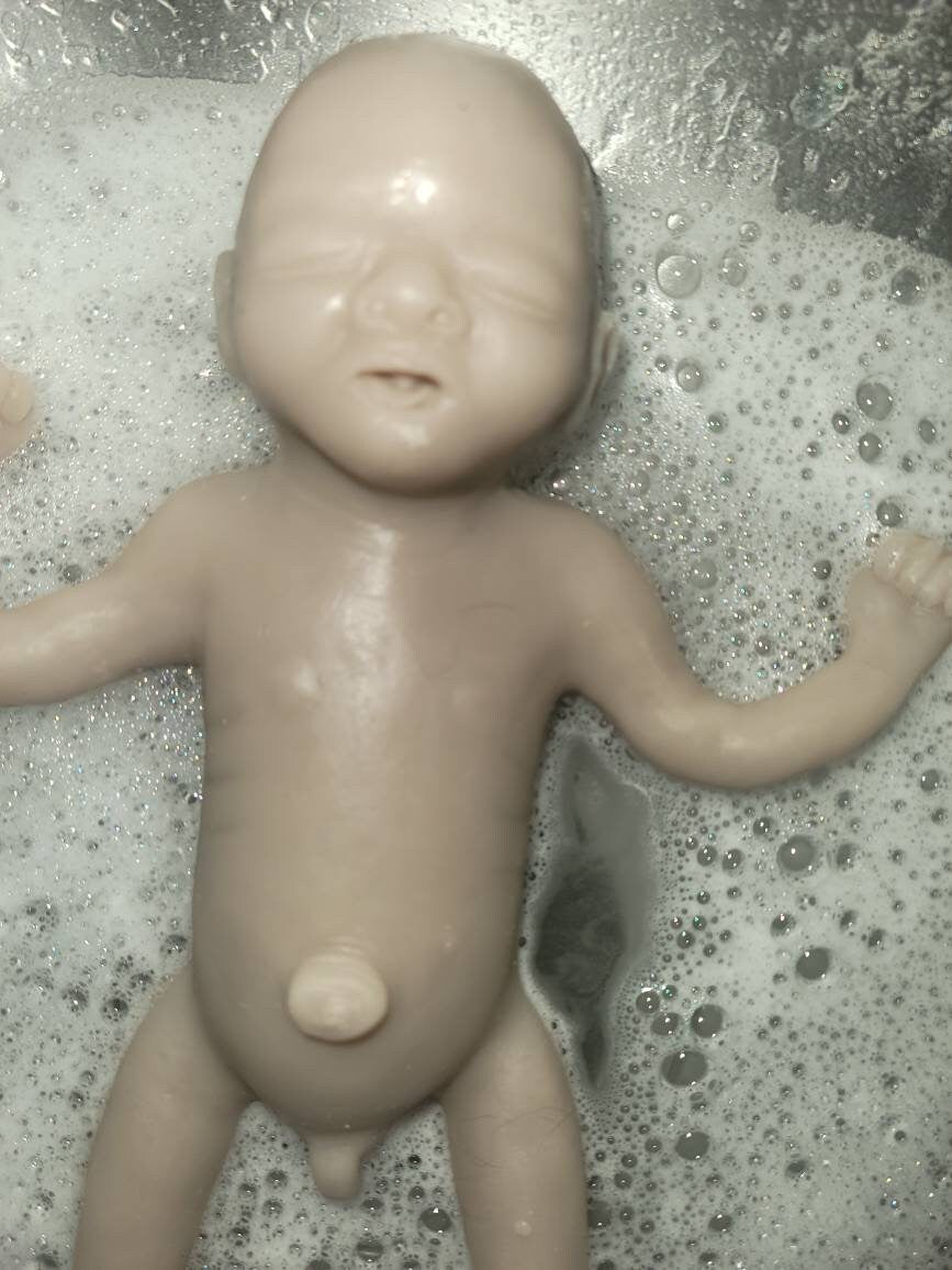 Full Body Silicone Baby 24-25 week gestation 11" marvin