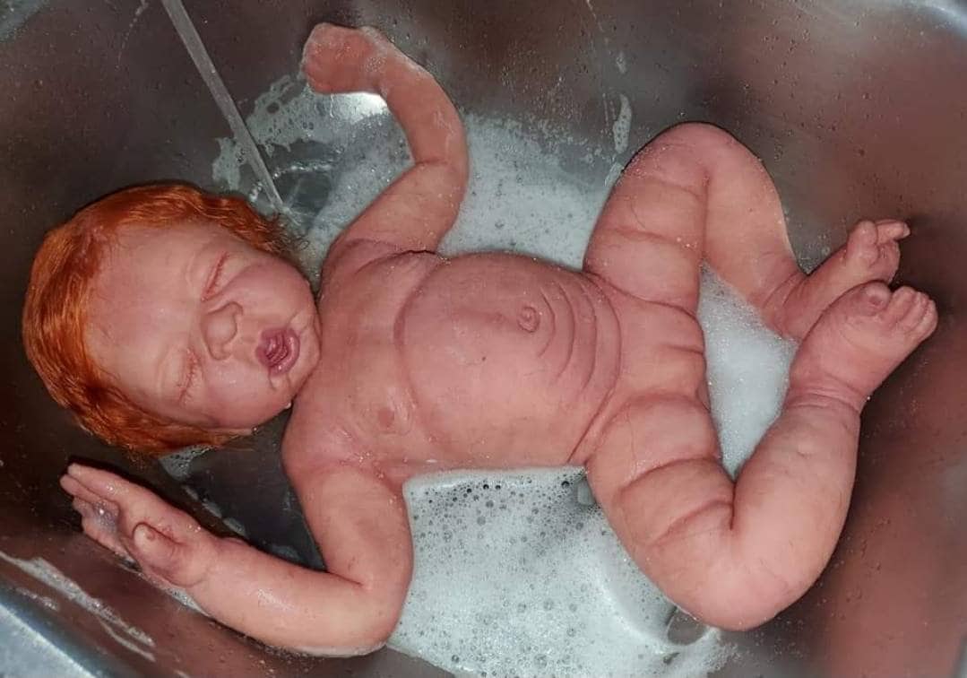 Full Body Silicone Baby 21" Nora