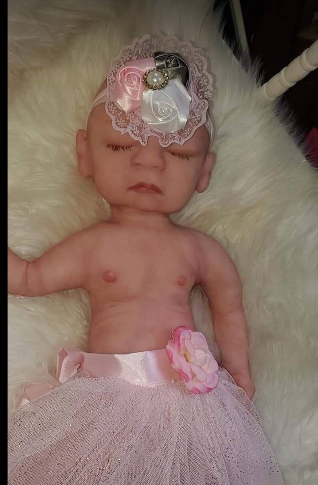 Full Body Silicone Baby 19" Essa senaa