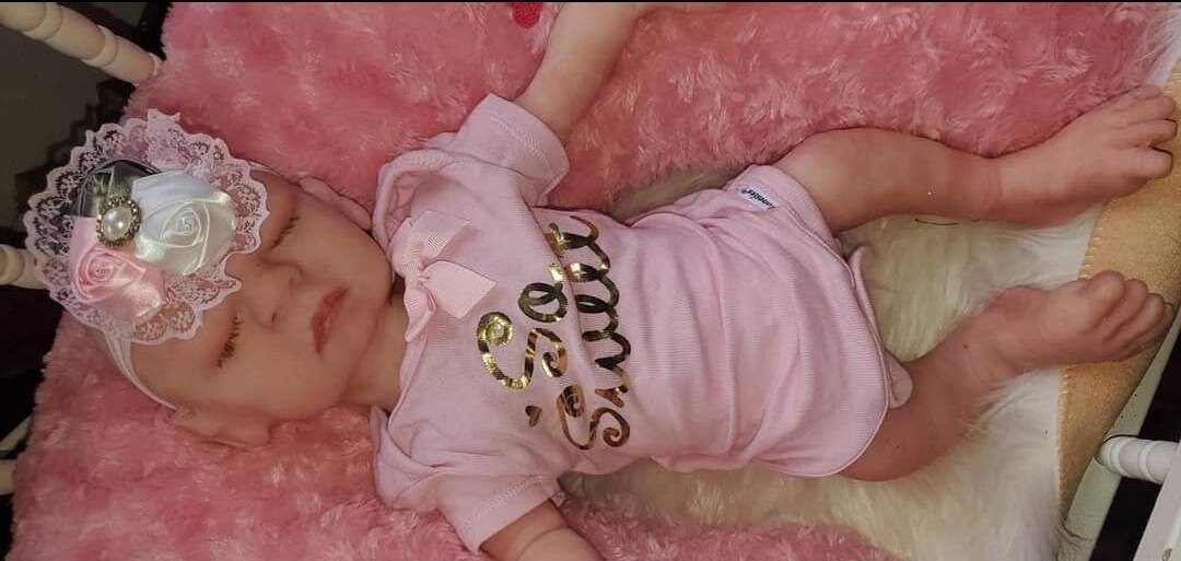 Full Body Silicone Baby 19" Essa senaa