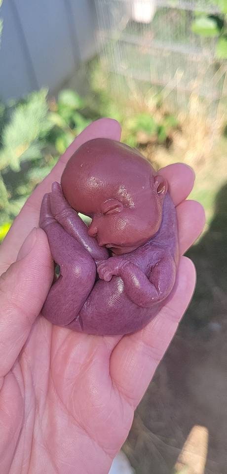 18 week gestational fetus baby born too soon memorial silicone baby