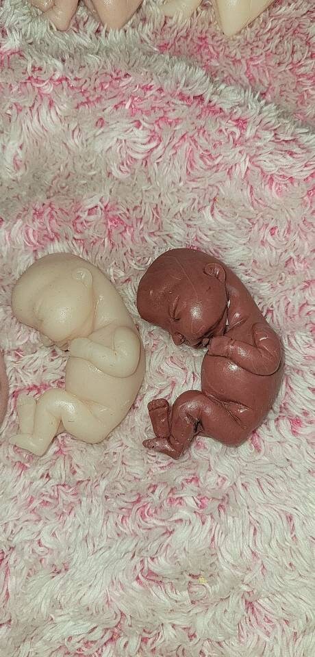 15 week memorial fetus silicone baby
