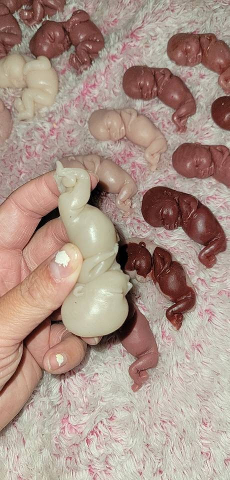 13 week silicone baby fetus memorial baby
