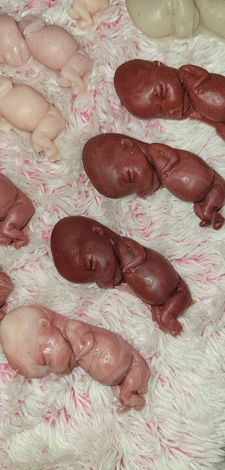 12 week gestation fetus memorial baby silicone baby keepsake