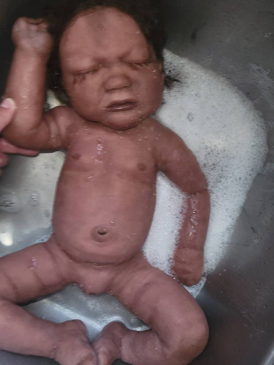 Full Body Silicone Baby 22" blank or painted Oscar