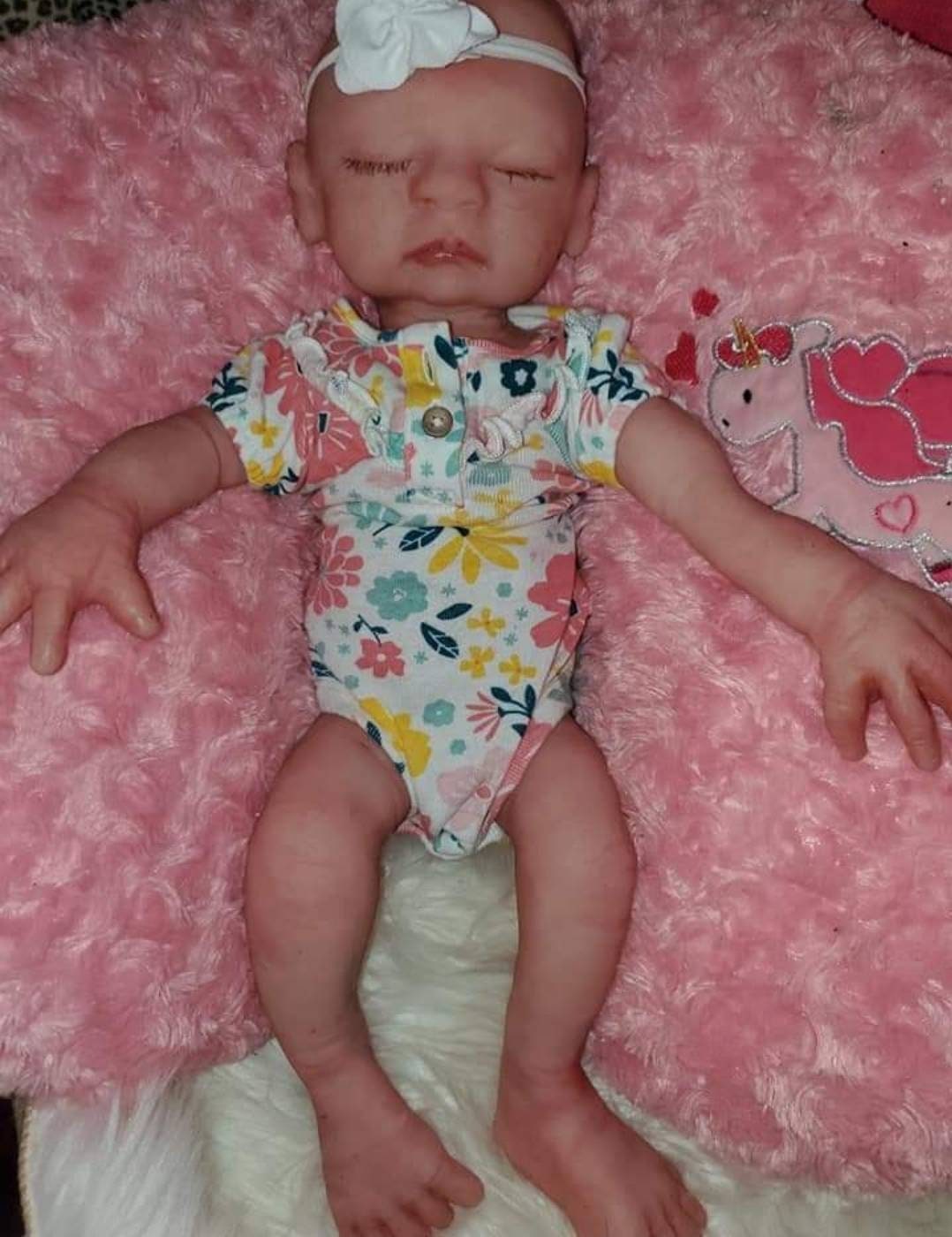 Full Body Silicone Baby 19" Essa senaa