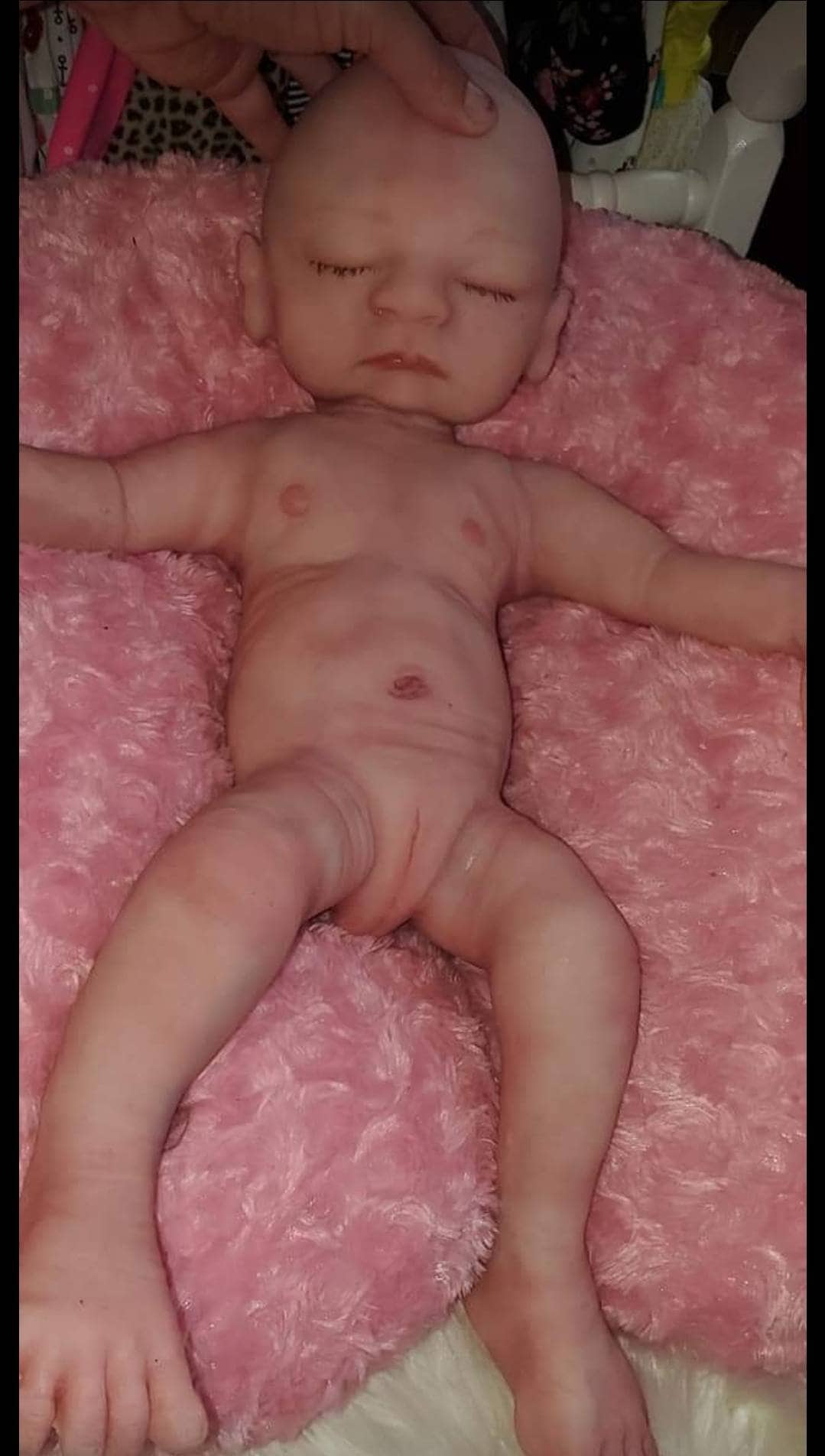 Full Body Silicone Baby 19" Essa senaa