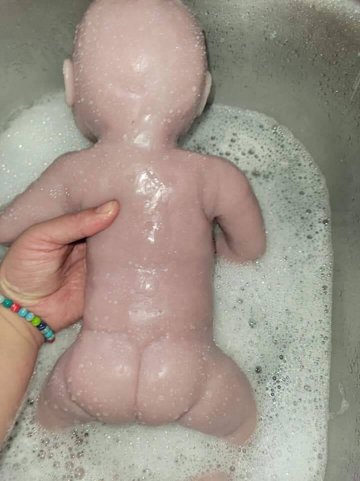 18" 5.5lbs maisy full body silicone baby