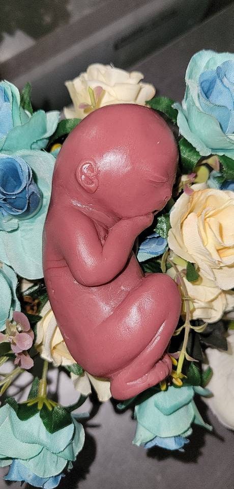 20 week gestational fetus memorial silicone baby