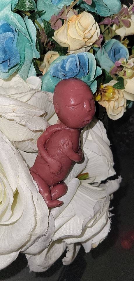 17 week gestational fetus baby memorial silicone baby