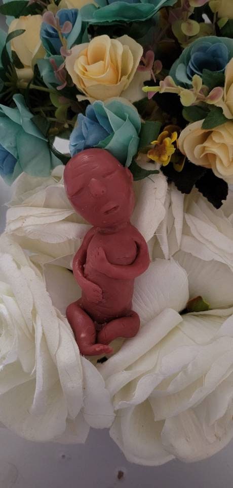 17 week gestational fetus baby memorial silicone baby