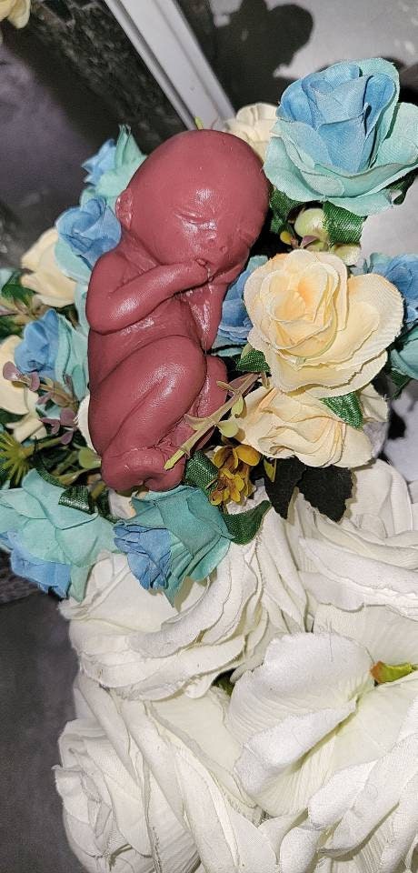 20 week gestational fetus memorial silicone baby