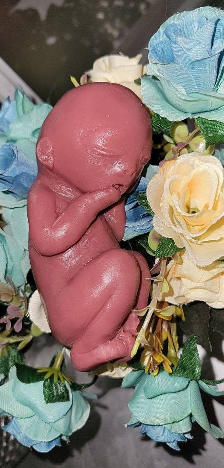 20 week gestational fetus memorial silicone baby