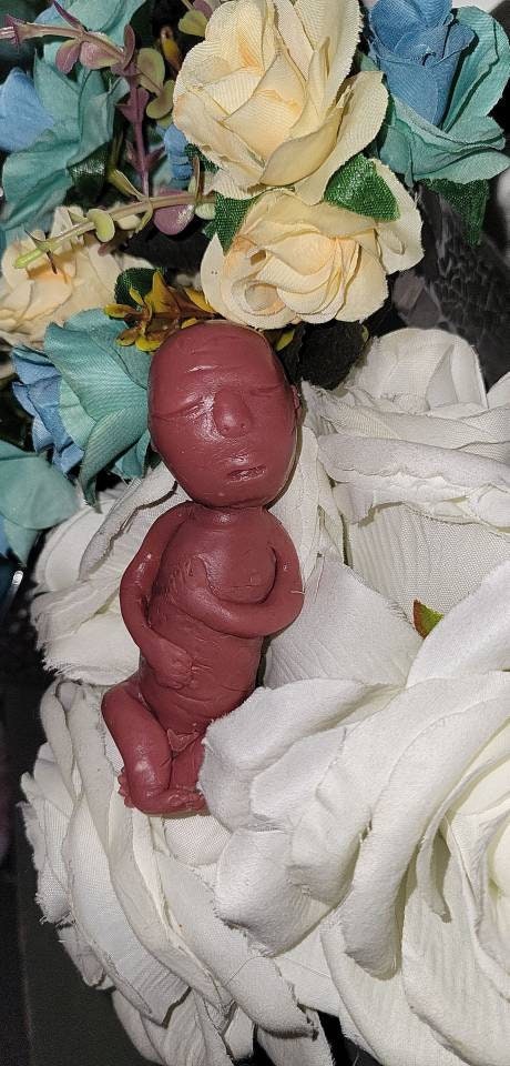 17 week gestational fetus baby memorial silicone baby