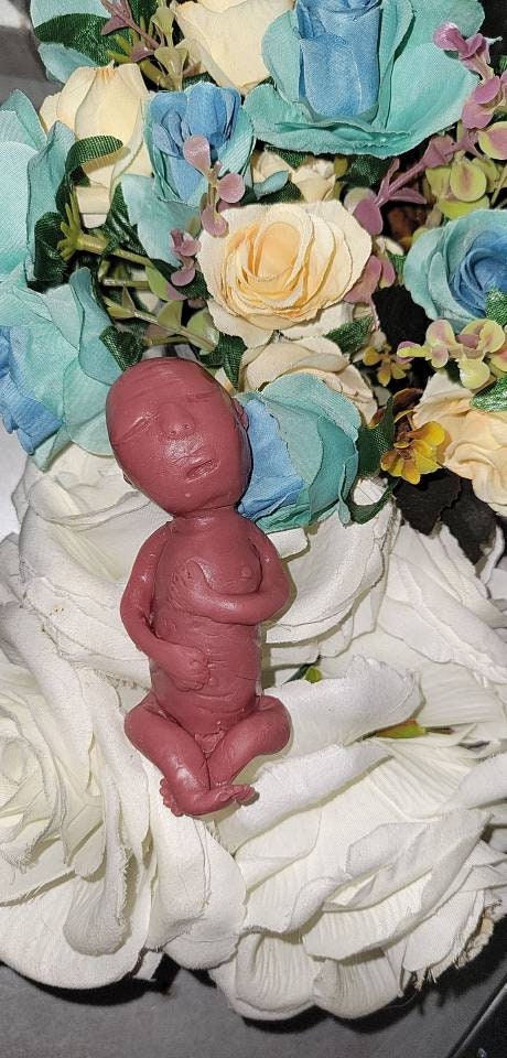 17 week gestational fetus baby memorial silicone baby