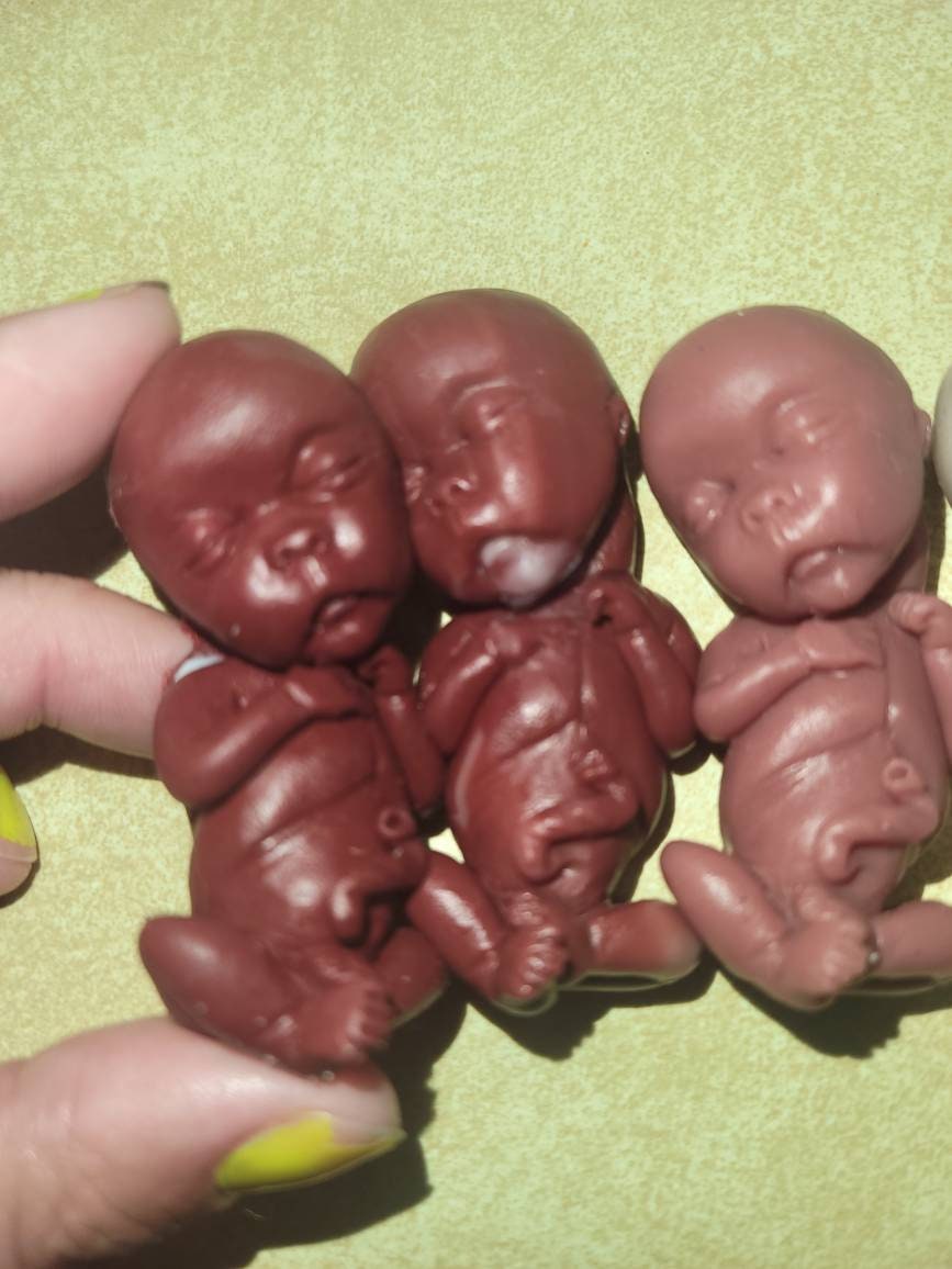 14 week memorial silicone baby fetus keepsake