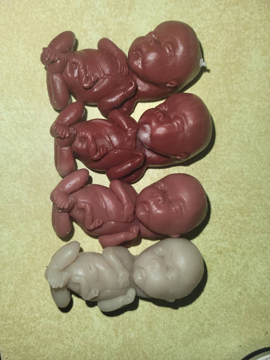 14 week memorial silicone baby fetus keepsake