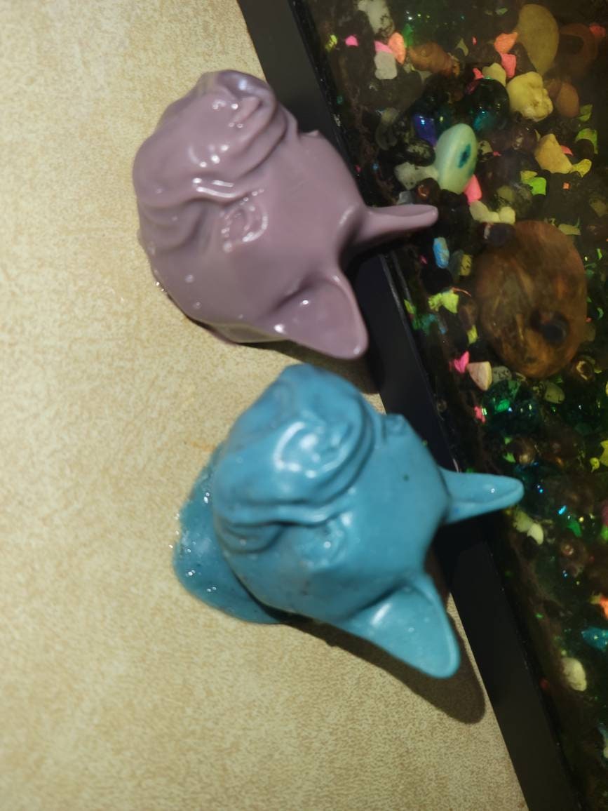 Silicone dog head