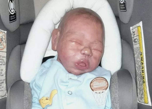 Silicone baby head for cuddle body baby 18" issac