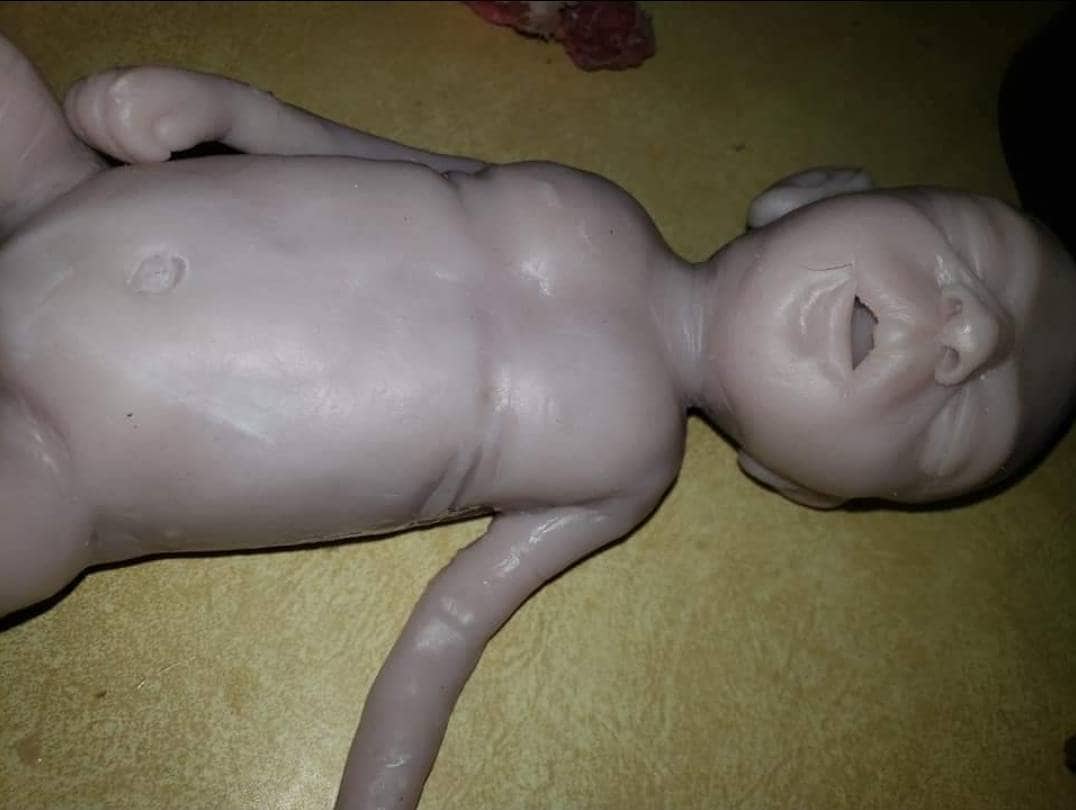 Full body silicone baby preemie 13" josie