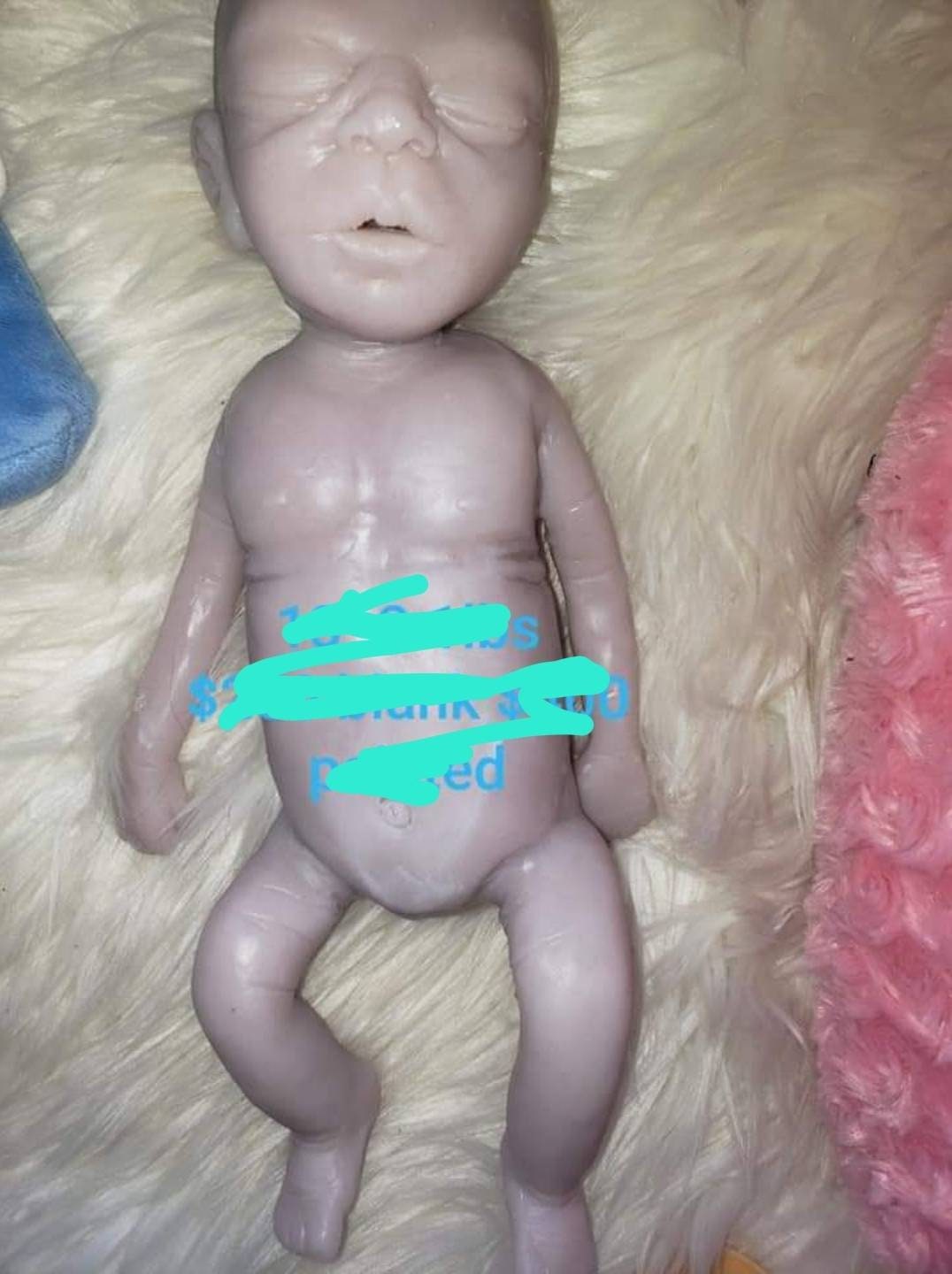 Full body silicone baby preemie 13" josie
