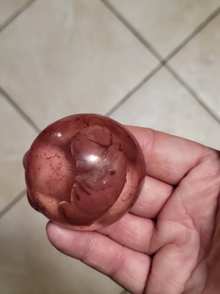 Silicone memorial baby Inside womb