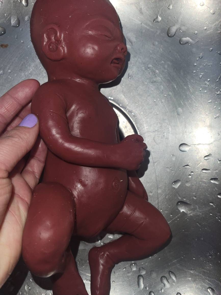 26 week gestational silicone fetus born too soon memorial baby girl