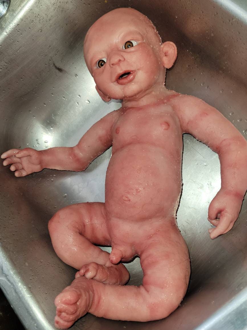 Full Body Silicone Baby Boy 22" 3 month old size " Noah