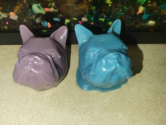 Silicone dog head