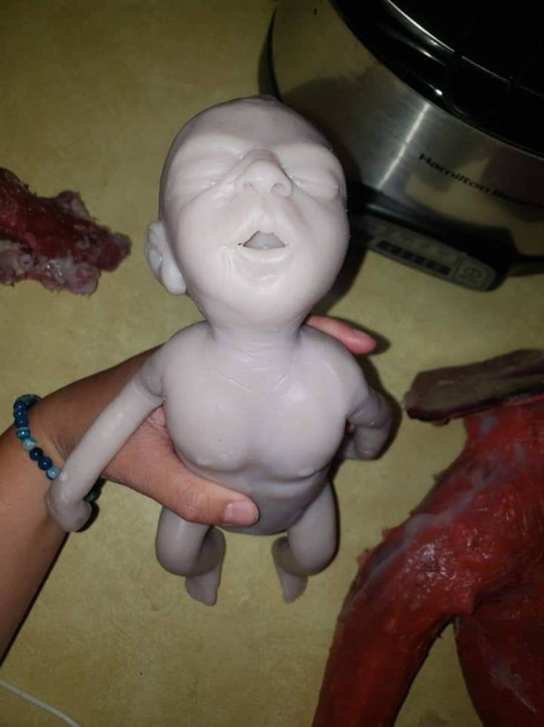 Full body silicone baby preemie 13" josie
