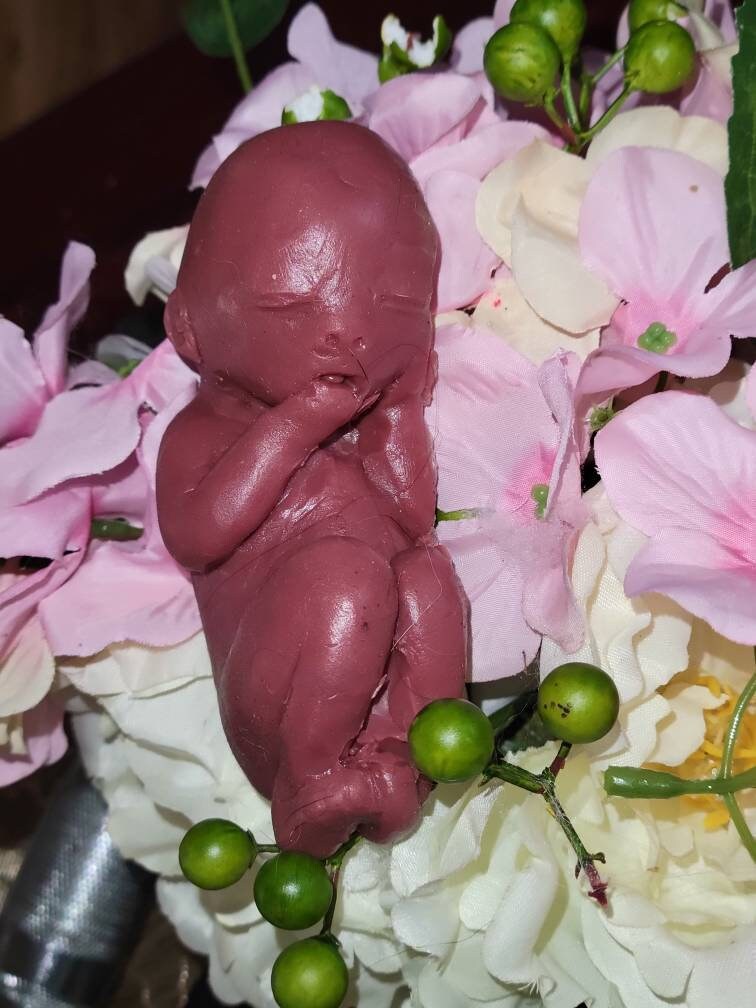 20 week gestational fetus memorial silicone baby