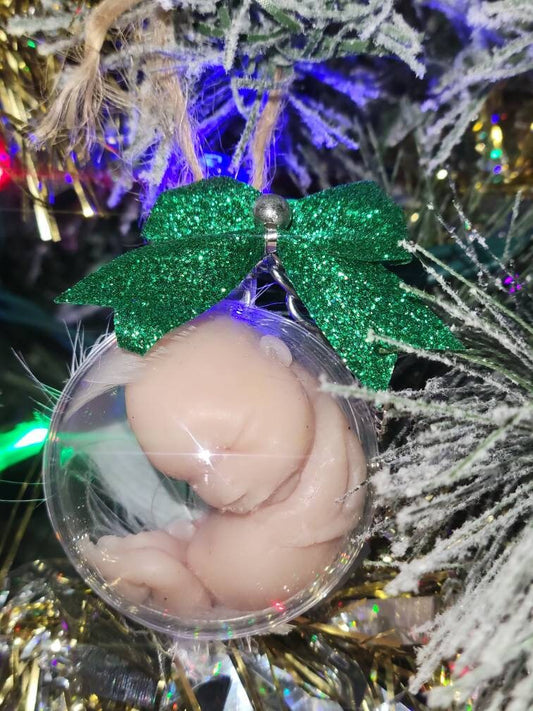 Silicone fetus baby memorial ordement