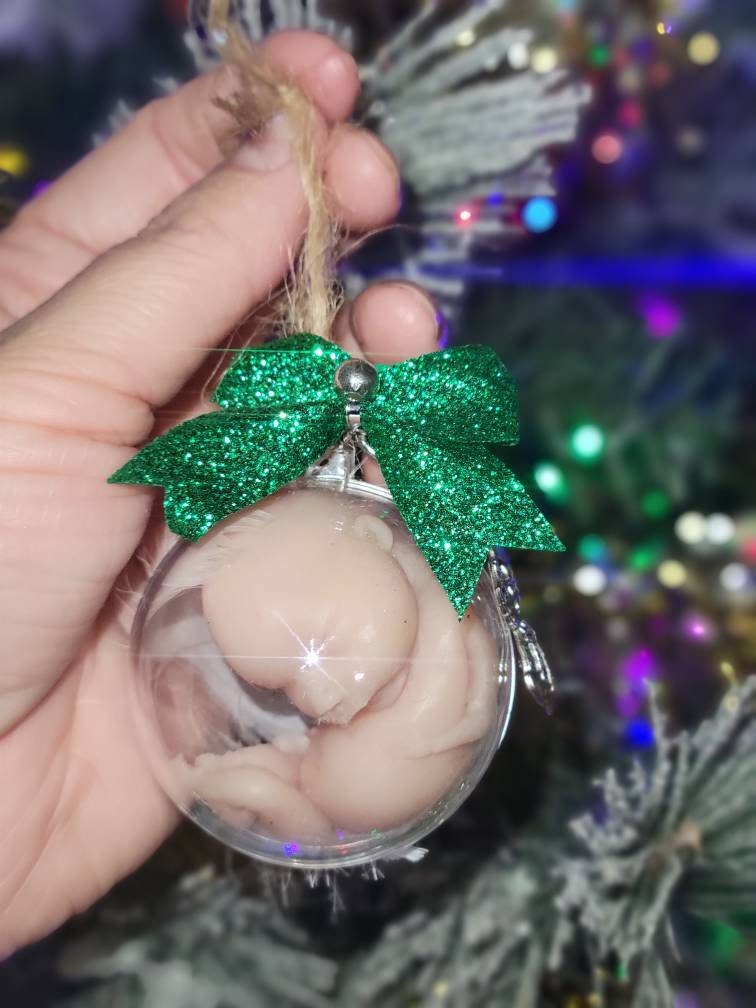 Silicone fetus baby memorial ordement