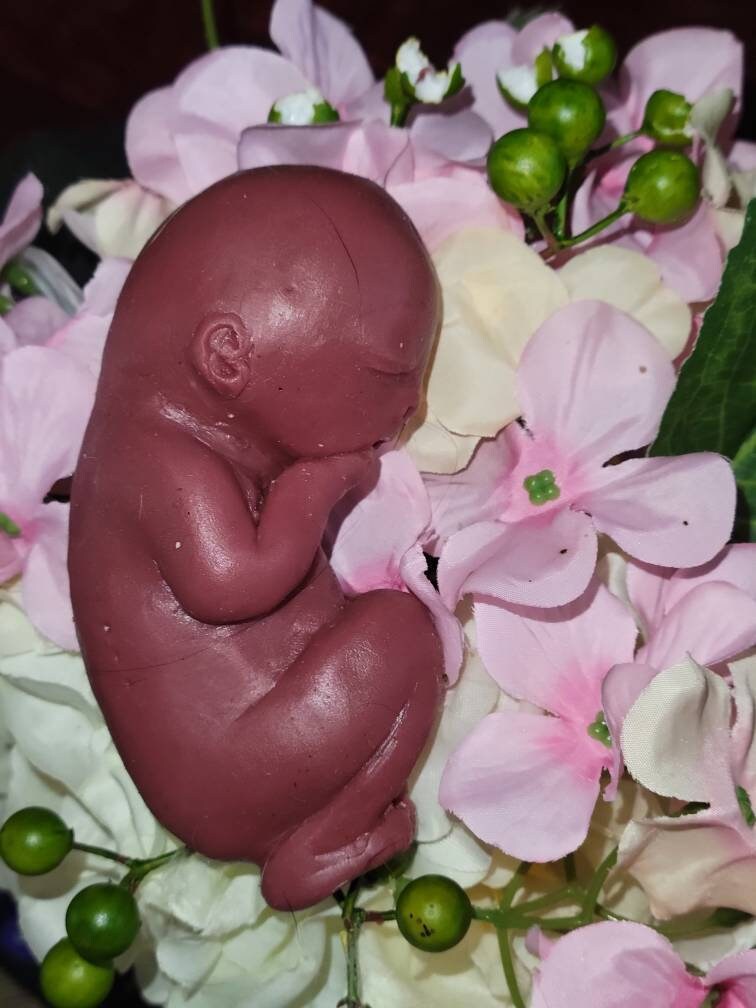 20 week gestational fetus memorial silicone baby