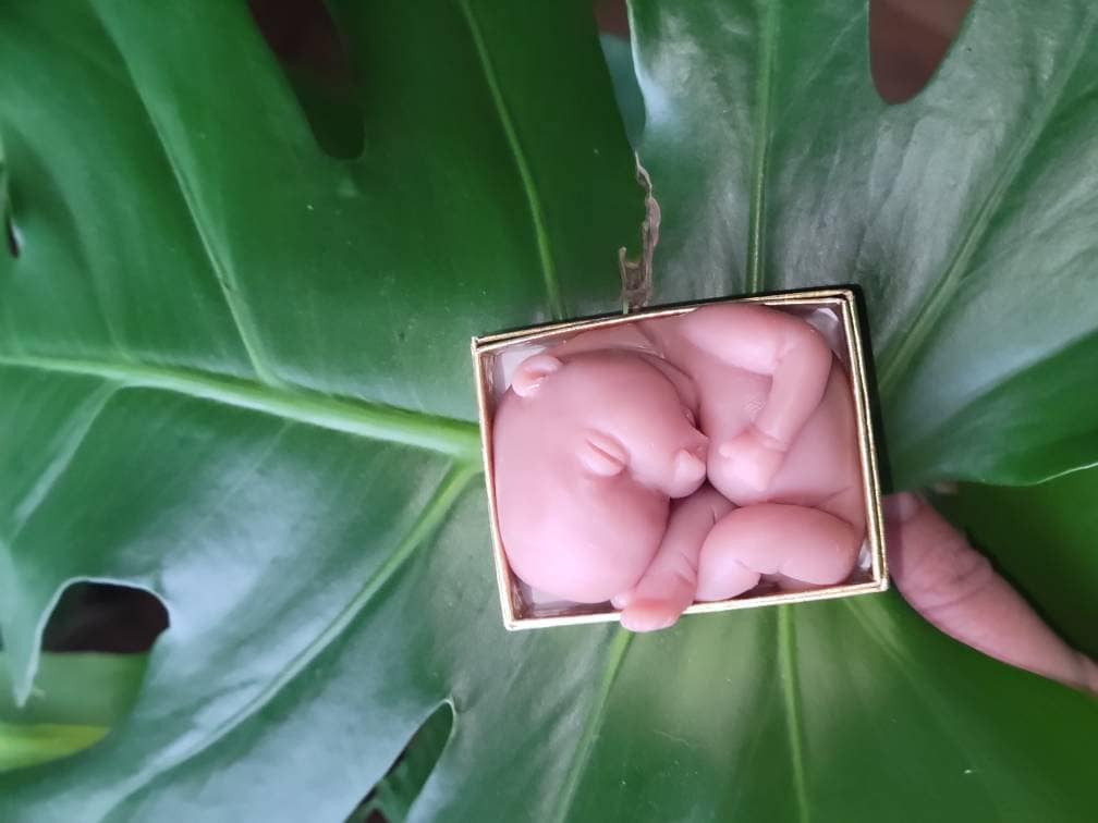 17 week gestational silicone baby fetus memorial baby