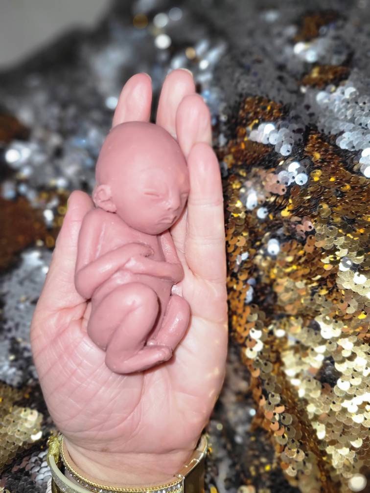 19 week silicone memorial fetus baby