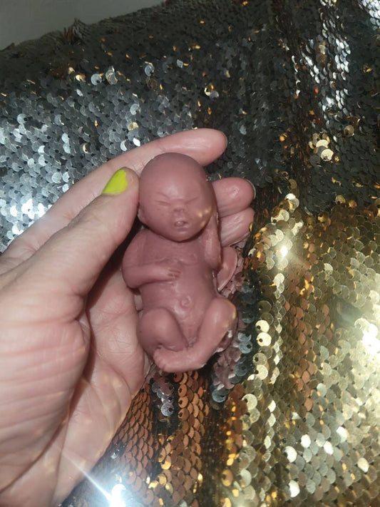 17 week gestational silicone fetus memorial baby