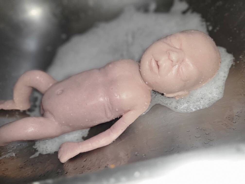 Full Body Silicone baby 13" josie