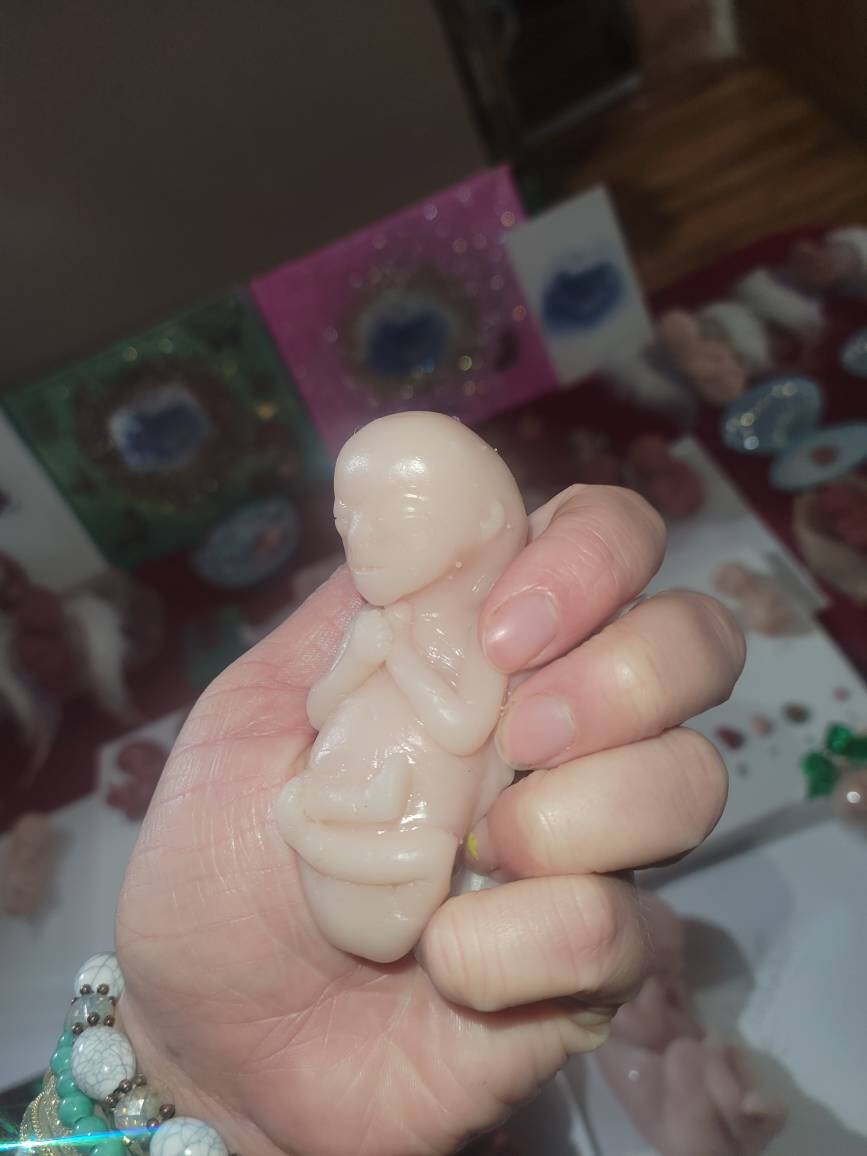 17 week gestation silicone baby