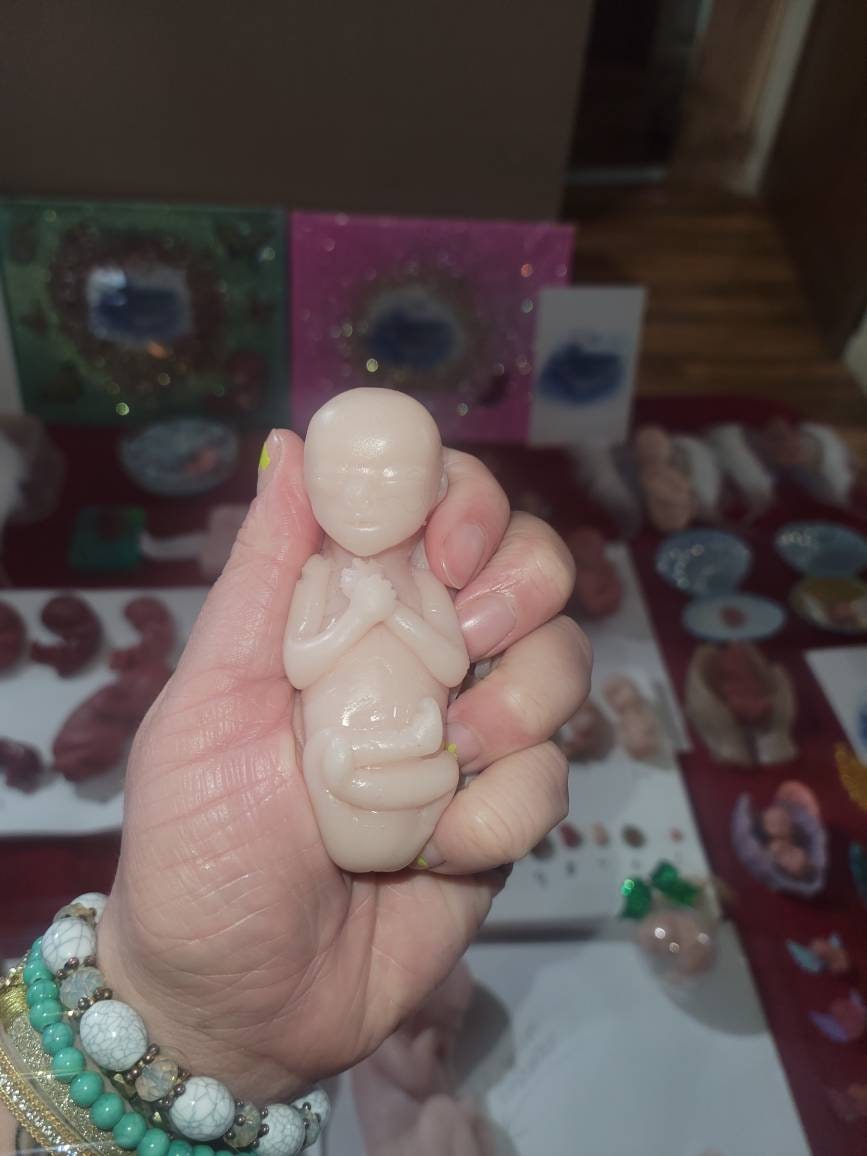17 week gestation silicone baby