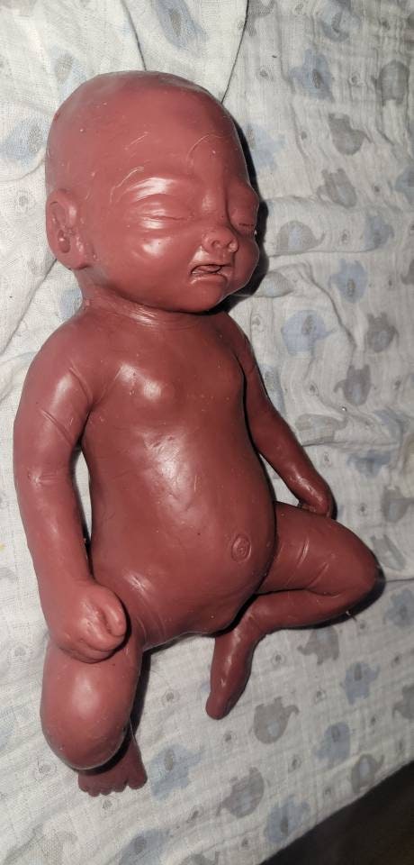 12" Full Body Silicone memorial baby born too soon
