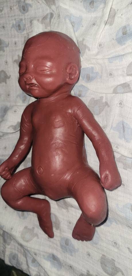 12" Full Body Silicone memorial baby born too soon