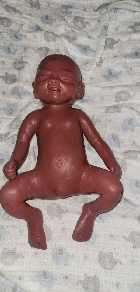 12" Full Body Silicone memorial baby born too soon