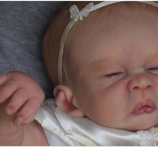Silicone baby head for cuddle baby demi or with limbs