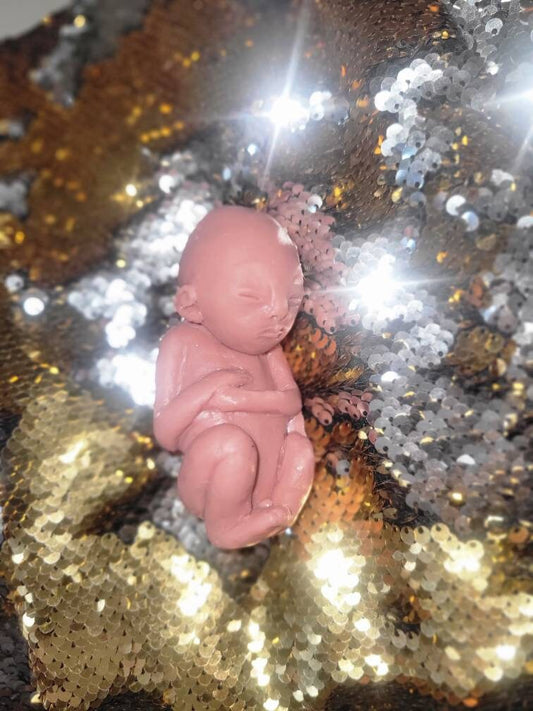 19 week silicone memorial fetus baby