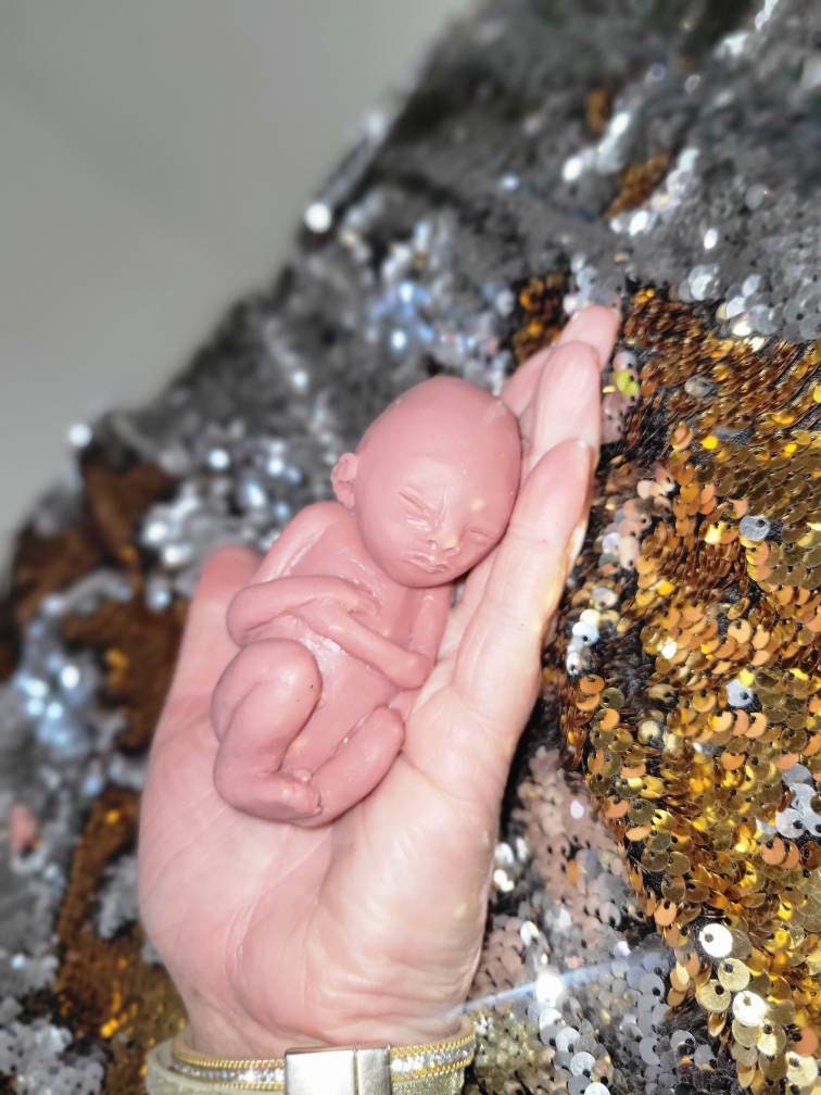 19 week silicone memorial fetus baby