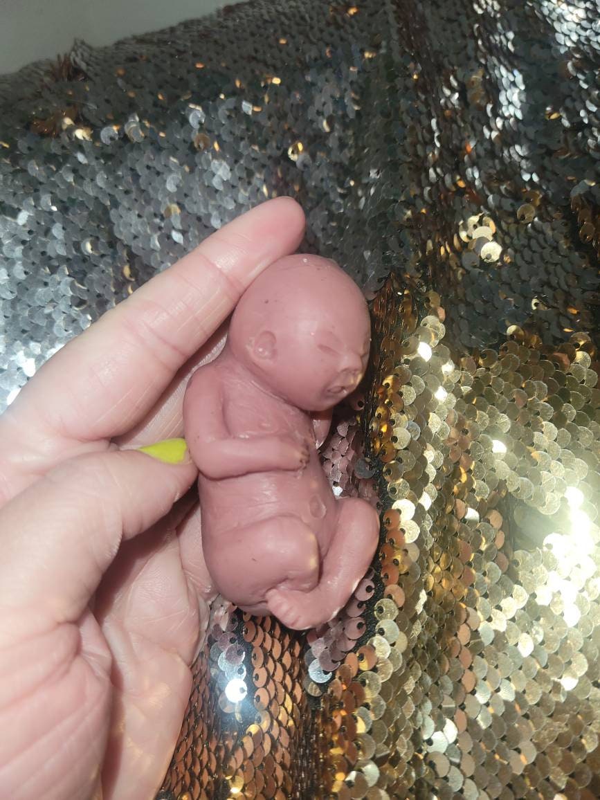 17 week gestational silicone fetus memorial baby